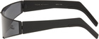 Rick Owens Black Cyclops Sunglasses