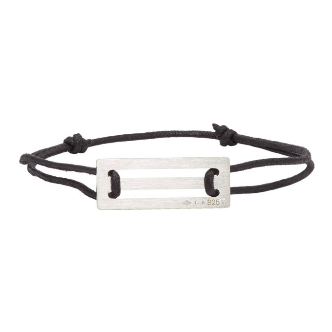 Photo: Le Gramme Black Cord Le 25/10g Bracelet