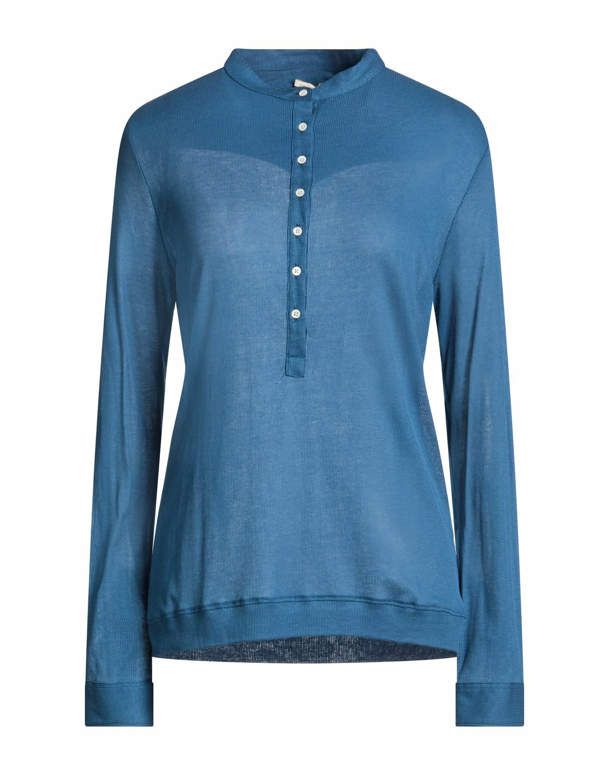 Massimo Alba Womens T-shirt Slate in Blue