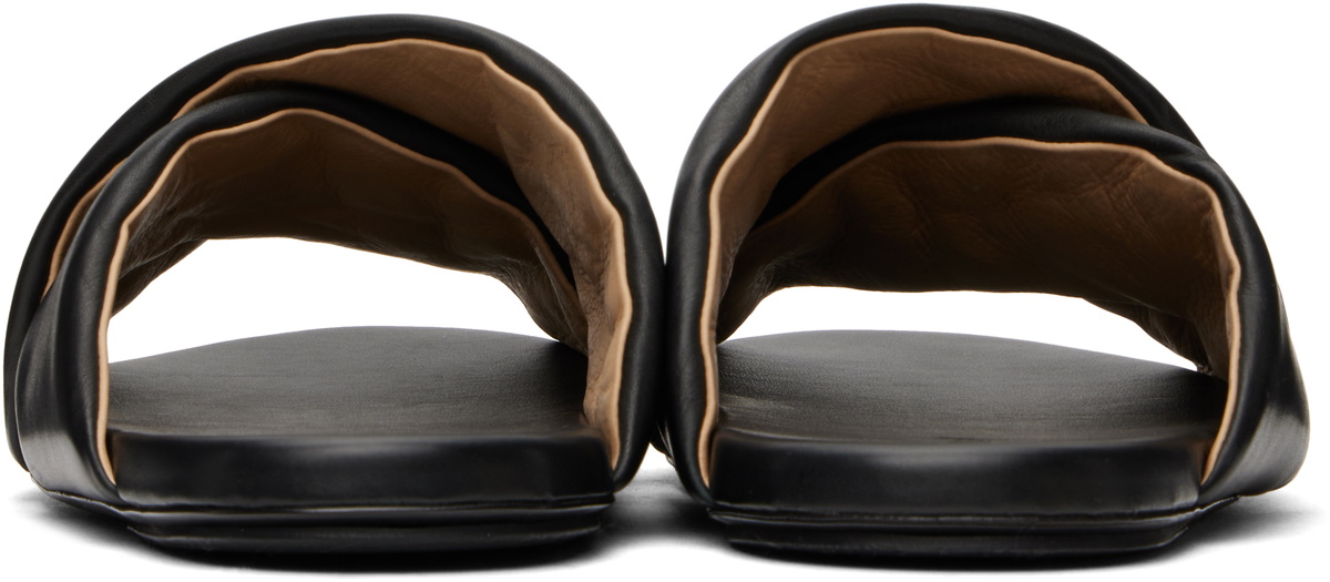 【関税込み】Marsell SSENSE限定 ブラック Spanciata サンダル Marsèll SSENSE Exclusive Black Spanciata Sandals Marsèll