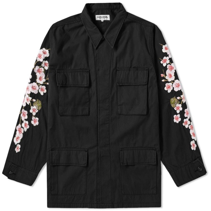 Photo: Black By Vanquish Sakura Embroidery Army Jacket Black