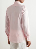 TOM FORD - Cutaway-Collar Silk-Poplin Shirt - Pink
