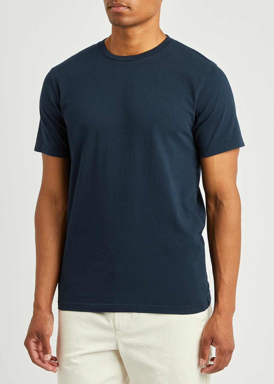 Colorful Standard Cotton T-shirt Navy