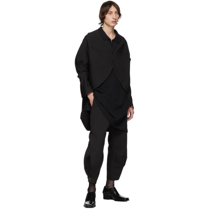 Kiko Kostadinov Black Cocoon Flight Jacket Kiko Kostadinov