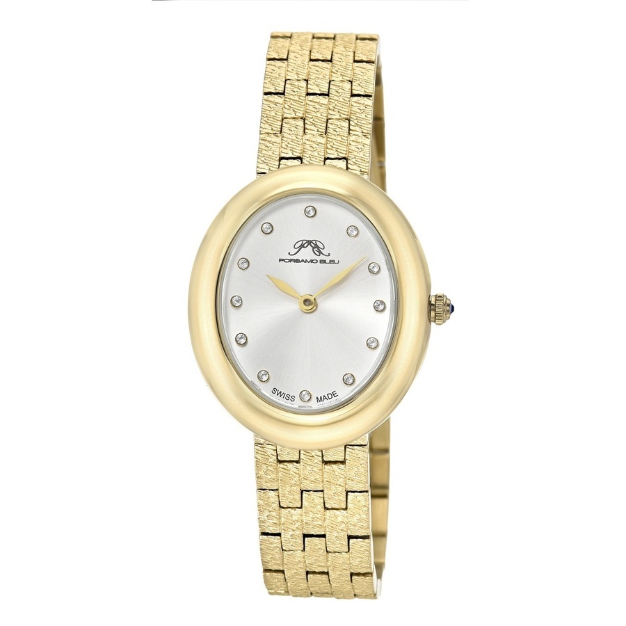 Porsamo Bleu Angelica Quartz Silver Sunray Dial Ladies Watch 1343BANS