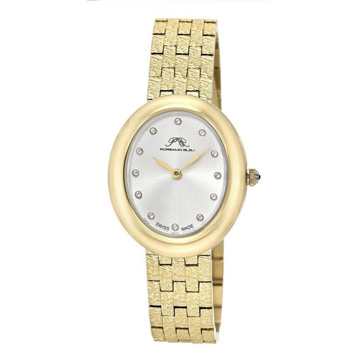 Photo: Porsamo Bleu Angelica Quartz Silver Sunray Dial Ladies Watch 1343BANS