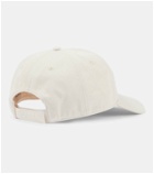 Moncler Logo cotton canvas baseball cap