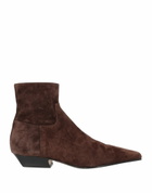 Khaite Womens Ankle boots Dark in Brown