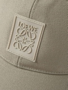 LOEWE - Logo-Appliquéd Cotton-Canvas Baseball Cap - Neutrals