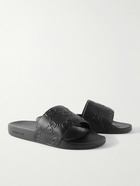 GUCCI - Pursuit Logo-Embossed Rubber Slides - Black