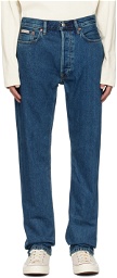 Calvin Klein Blue Straight Fit Jeans