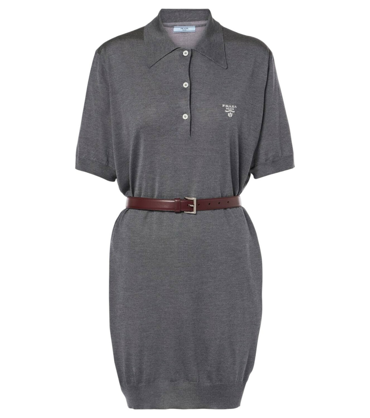 Prada Camel Cashmere Mini Dress Prada