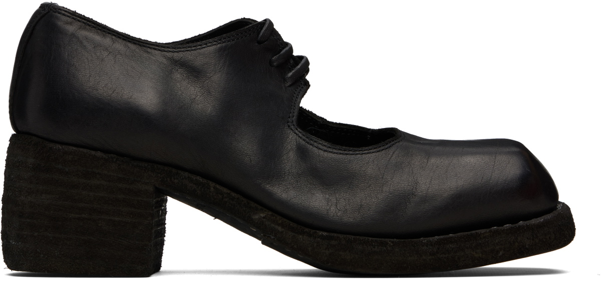 Guidi Black 9080 Derbys