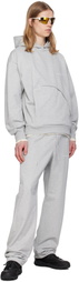 POST ARCHIVE FACTION (PAF) Gray 8.0 Center Hoodie
