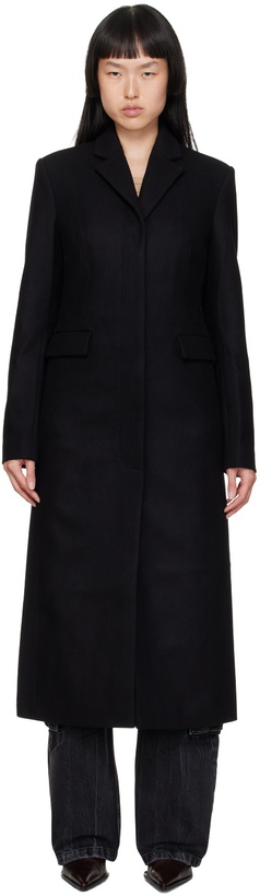 Photo: MISBHV Black Notched Lapel Coat