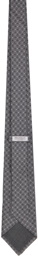 Brunello Cucinelli Gray Spotted Tie