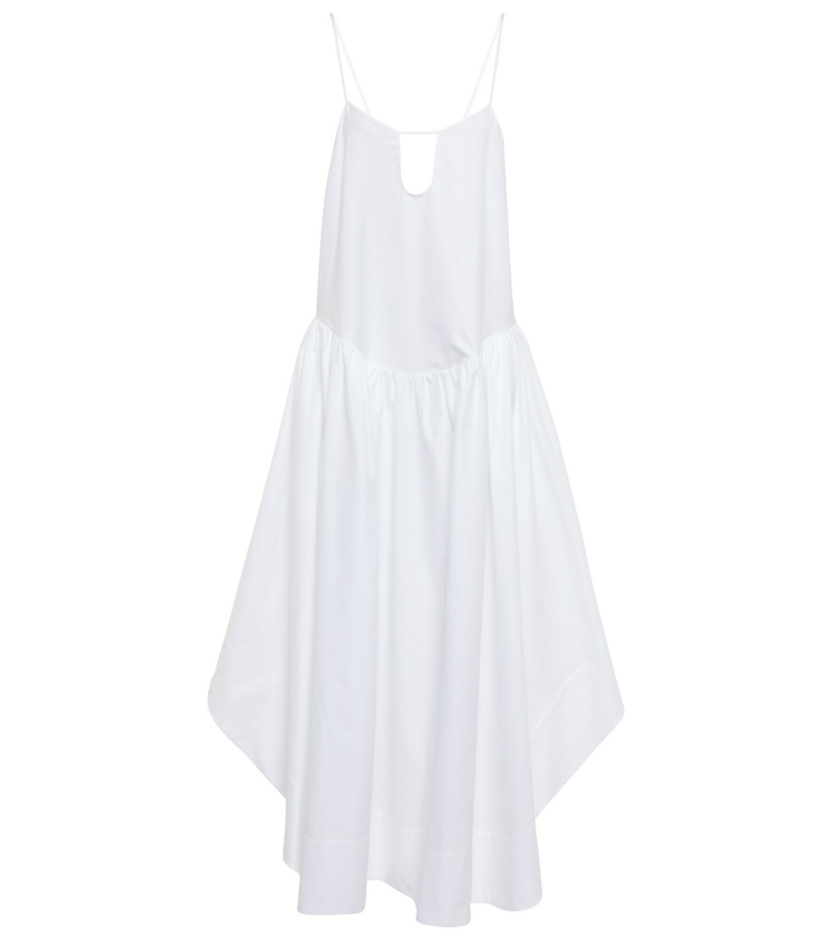Khaite - Norelle cotton twill maxi dress Khaite