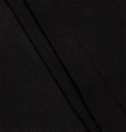 Saman Amel - Cotton Polo Shirt - Black