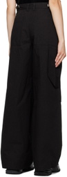 Wooyoungmi Black Carpenter Trousers