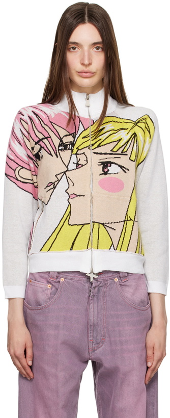 Photo: 1XBLUE SSENSE Exclusive Multicolor Passion Hoodie