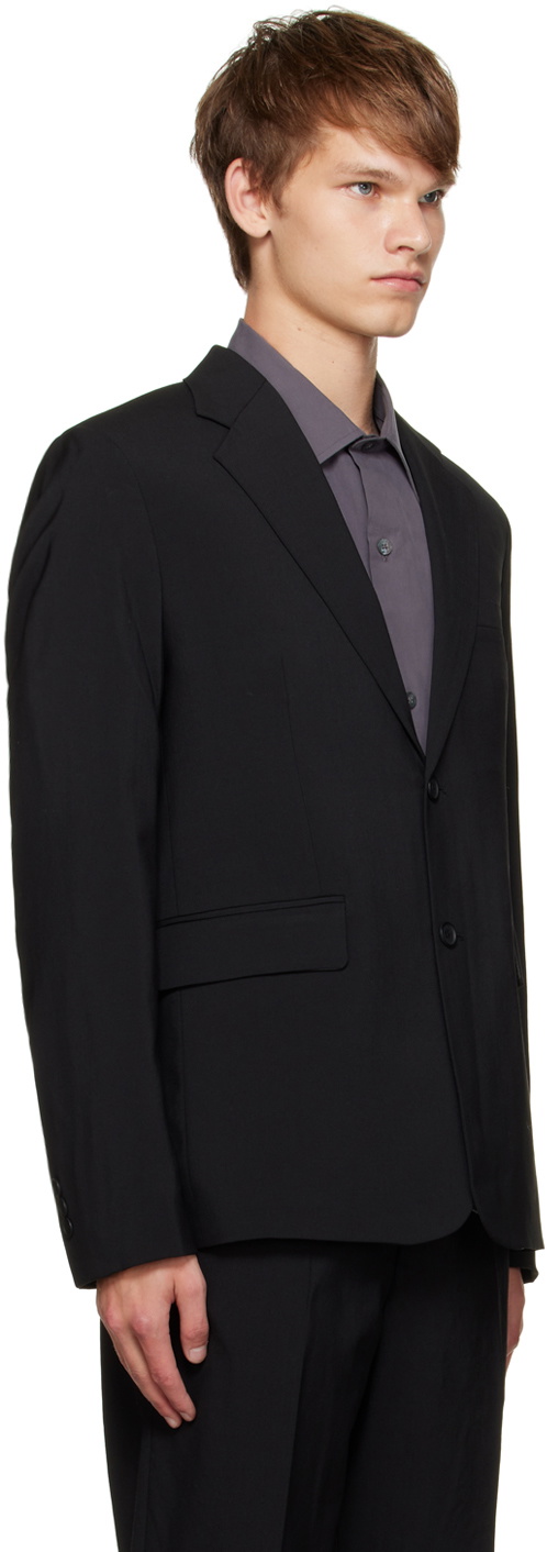 mfpen Black Single-Breasted Blazer mfpen