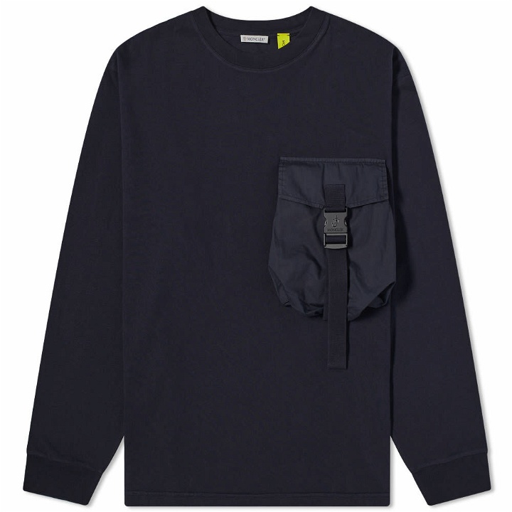 Photo: 1 Moncler JW Anderson Long Sleeve Bag Chest Pocket Tee