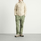 Haglöfs Men's Hede Down Hooded Jacket in Chalk Beige