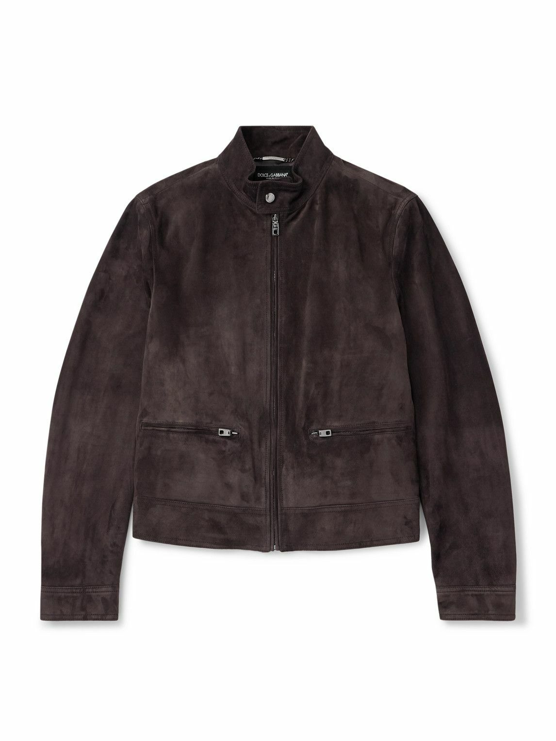 DOLCE & GABBANA - Leather Jacket Dolce & Gabbana