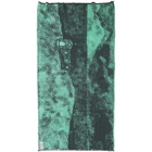 Serapis SSENSE Exclusive Green and Black Island Top Towel