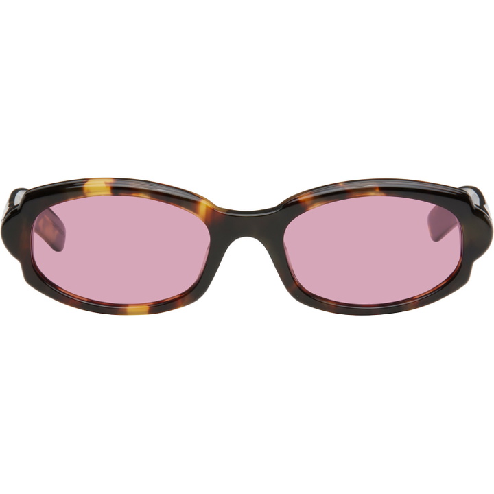 Photo: RETROSUPERFUTURE Brown Esatto Sunglasses