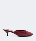 Herbert Levine 24/7 suede mules