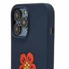 Kenzo Men's Logo iPhone 13 Max Case in Midnight Blue