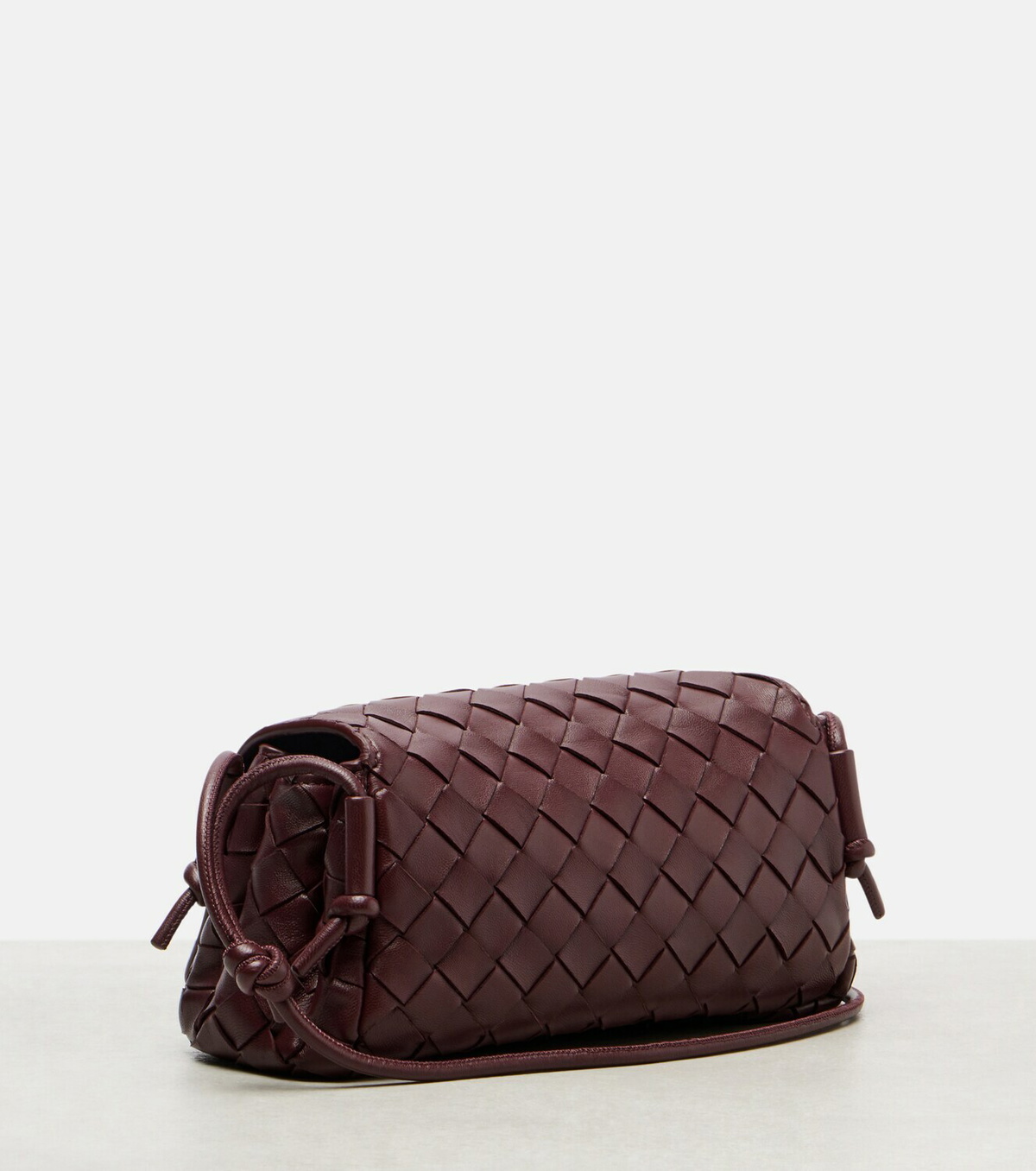 Bottega Veneta Notturno Intrecciato leather crossbody bag