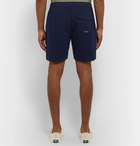 Universal Works - Cotton-Canvas Drawstring Shorts - Blue