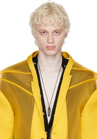 Rick Owens Black Sarcophagus Necklace