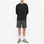Colorful Standard Men's Long Sleeve Oversized Organic T-Shirt in DeepBlack