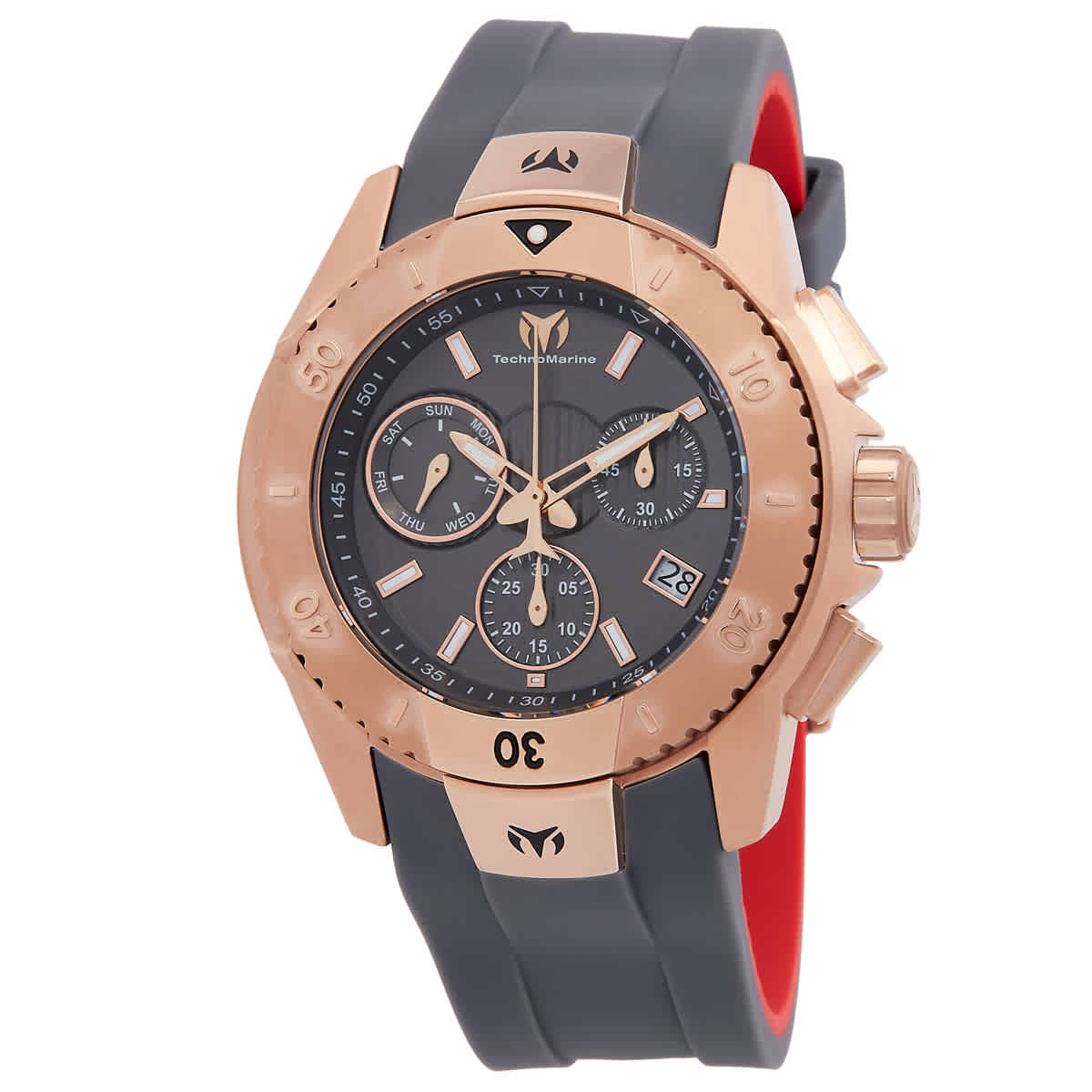 Technomarine UF6 Chronograph Quartz Gunmetal Dial Mens Watch 