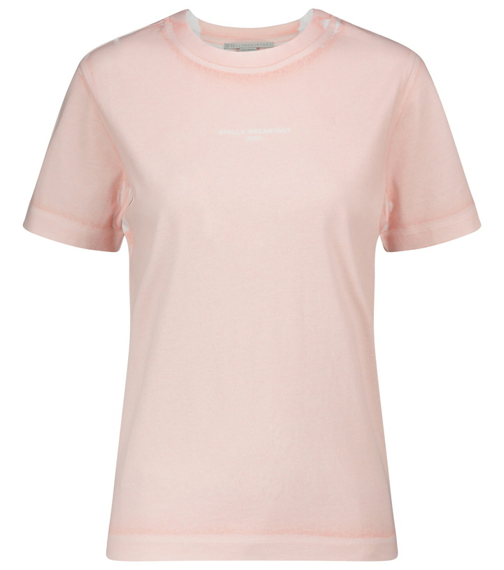 Photo: Stella McCartney - Logo cotton jersey T-shirt