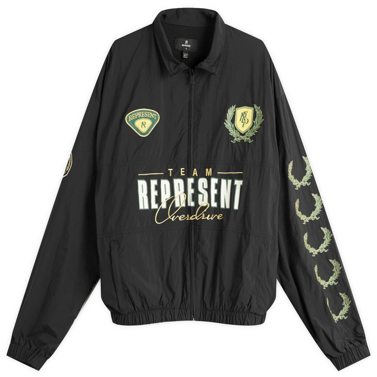 CLUBHAUS × TANGRAM DICE COACH JACKET GREEN TGA-MB17