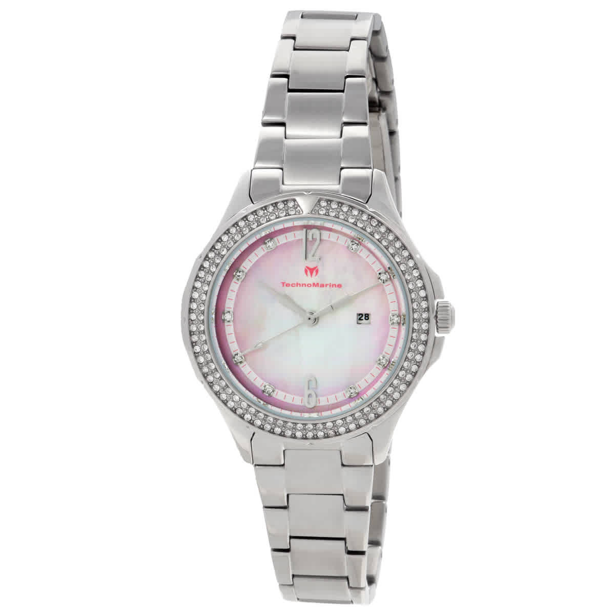 Technomarine Luna Quartz Crystal Ladies Watch TM-826013