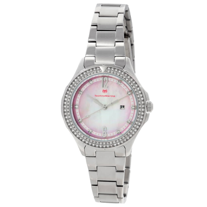 Photo: Technomarine Luna Quartz Crystal Ladies Watch TM-826013