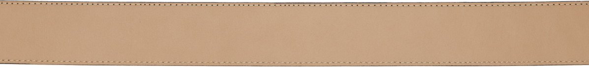 WACKO MARIA Black Johnny Leather Belt