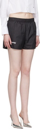032c Black 'No More Tears' Swim Shorts