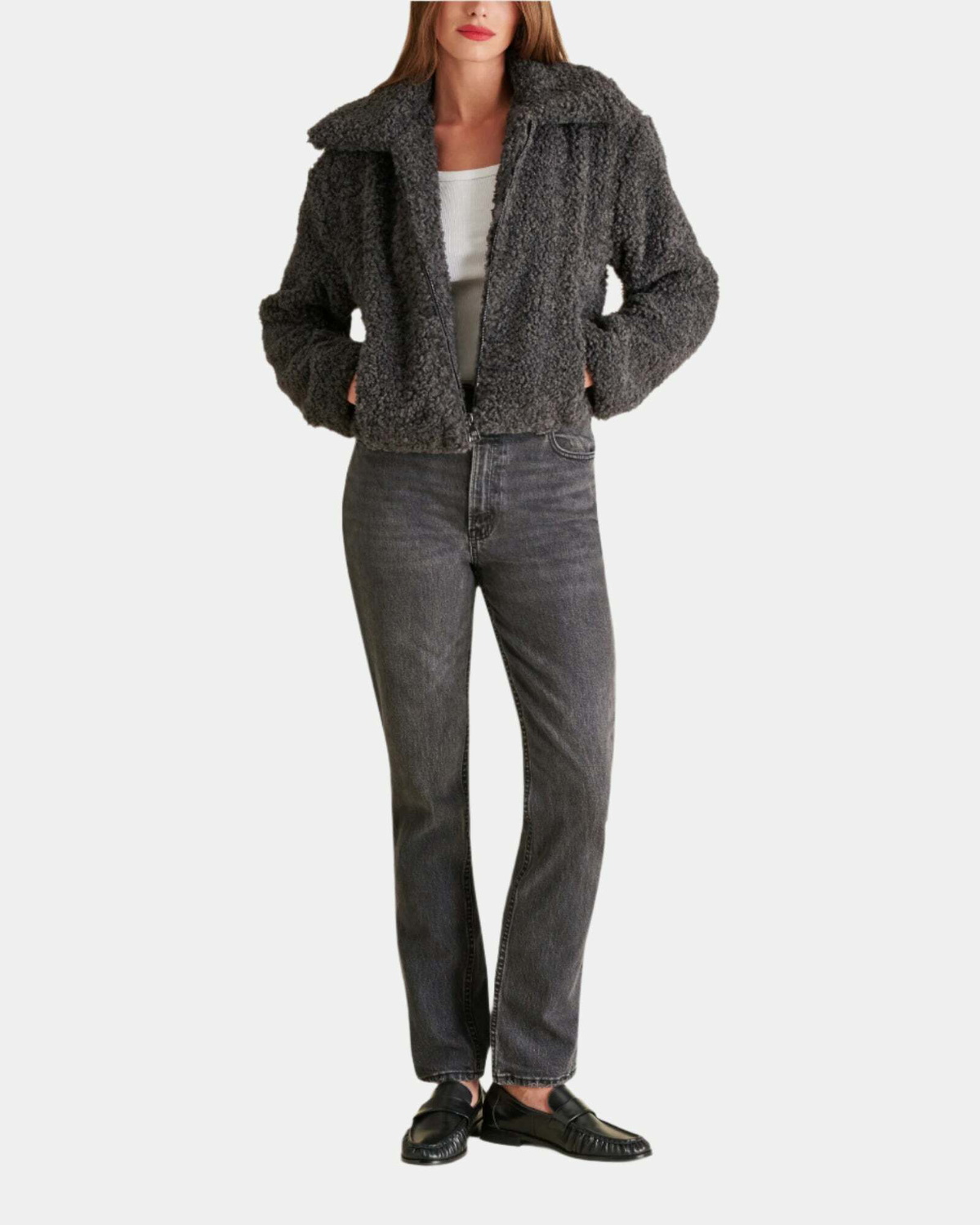 Steve Madden Pippin Jacket in Grey