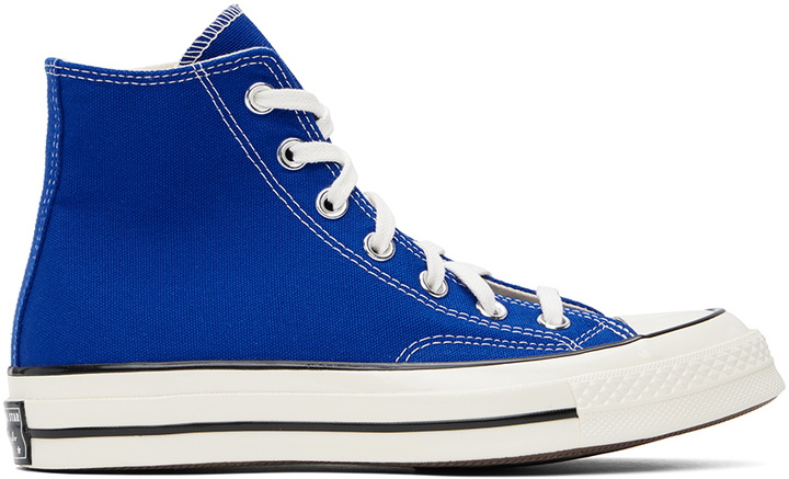 Photo: Converse Blue Chuck 70 High Top Sneakers