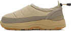 Suicoke Beige PEPPER-Mod-Ev Loafers