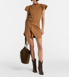 Isabel Marant Sebani asymmetric cotton T-shirt