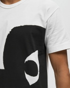 Comme des Garçons Play TEE LOGO PRINT KNIT black/white Mens Shortsleefe