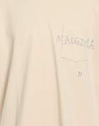 Maison Margiela Mens T-shirt in Beige