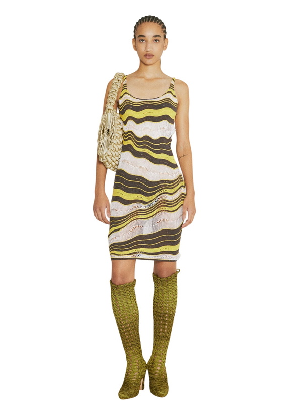 Photo: Isa Boulder Wave Knit Midi Dress